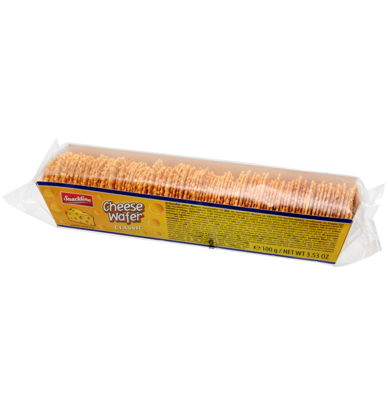 Snackline Käsewaffeln Classic 100g MHD:30.7.25