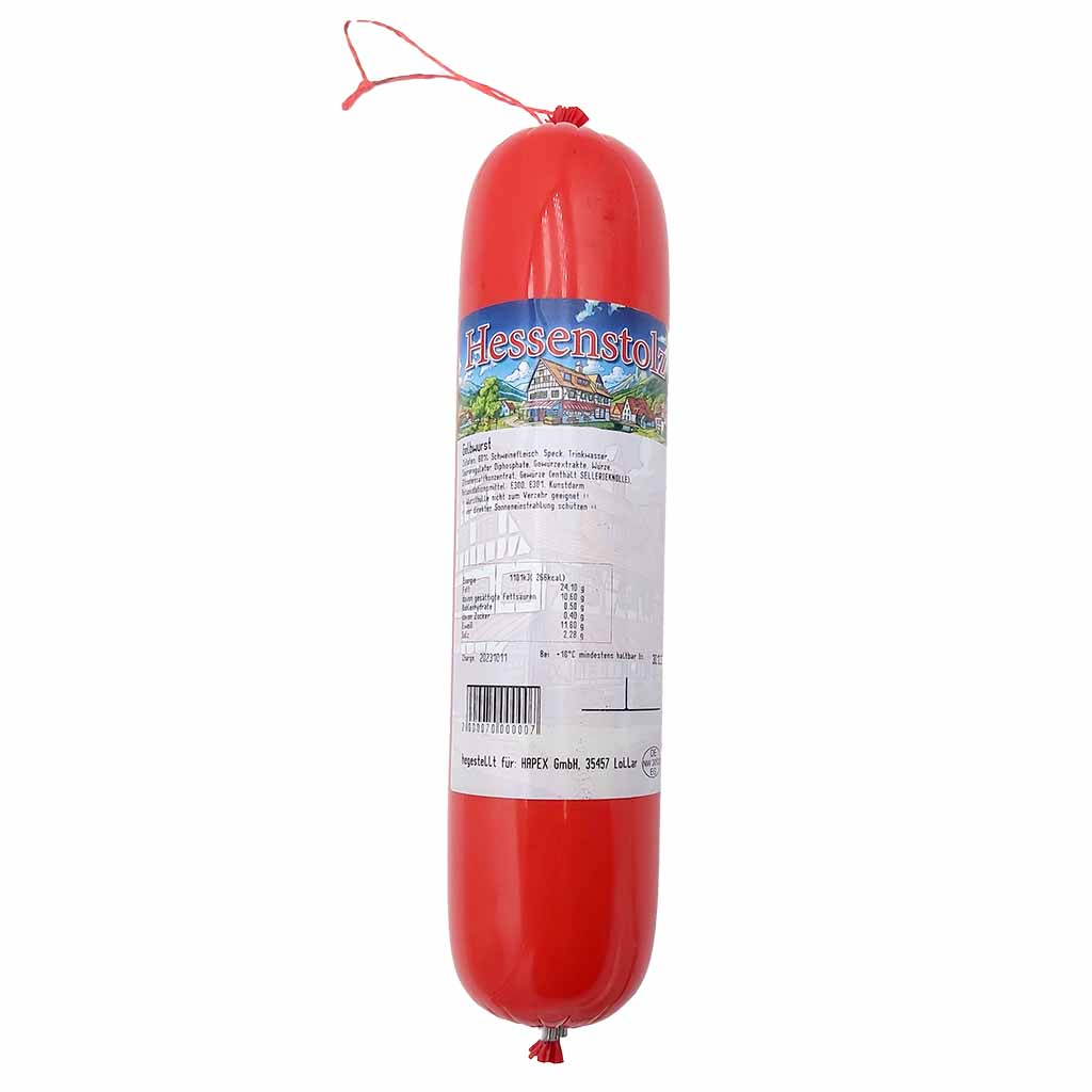 Hessenstolz_Gelbwurst_650g_-2 Hessenstolz Gelbwurst 650g auf weiß