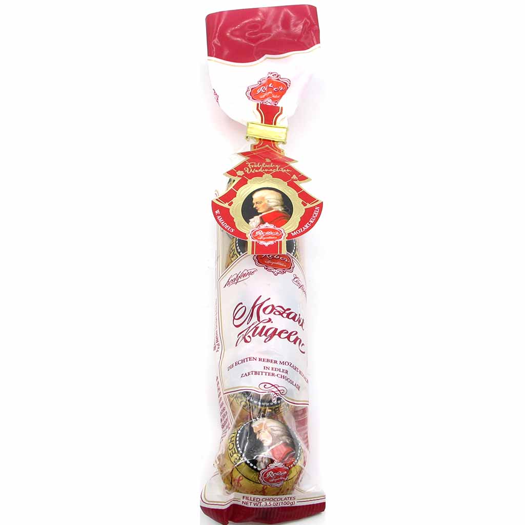 Reber Mozart Kugeln 5er 100g MHD:30.9.22