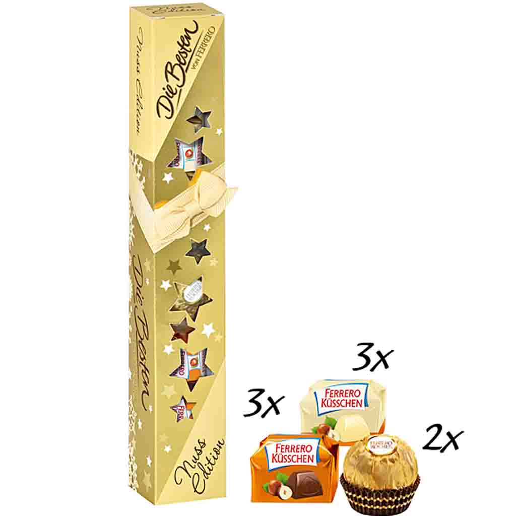 Ferrero Die Besten Nuss Edition 8er 78g MHD:20.4.22