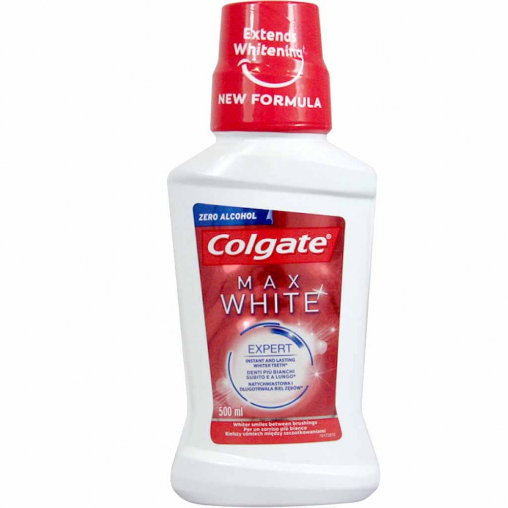 Colgate Max White Whitening Mundspülung 500ml