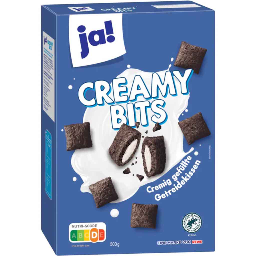ja! Creamy Bits 500g MHD:1.5.25