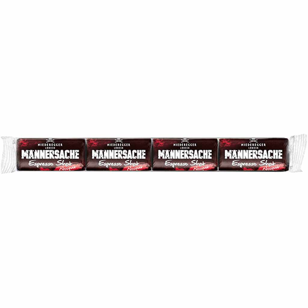 Niederegger Männersache Nougat Espresso Shot 4er 50g MHD:19.1.25