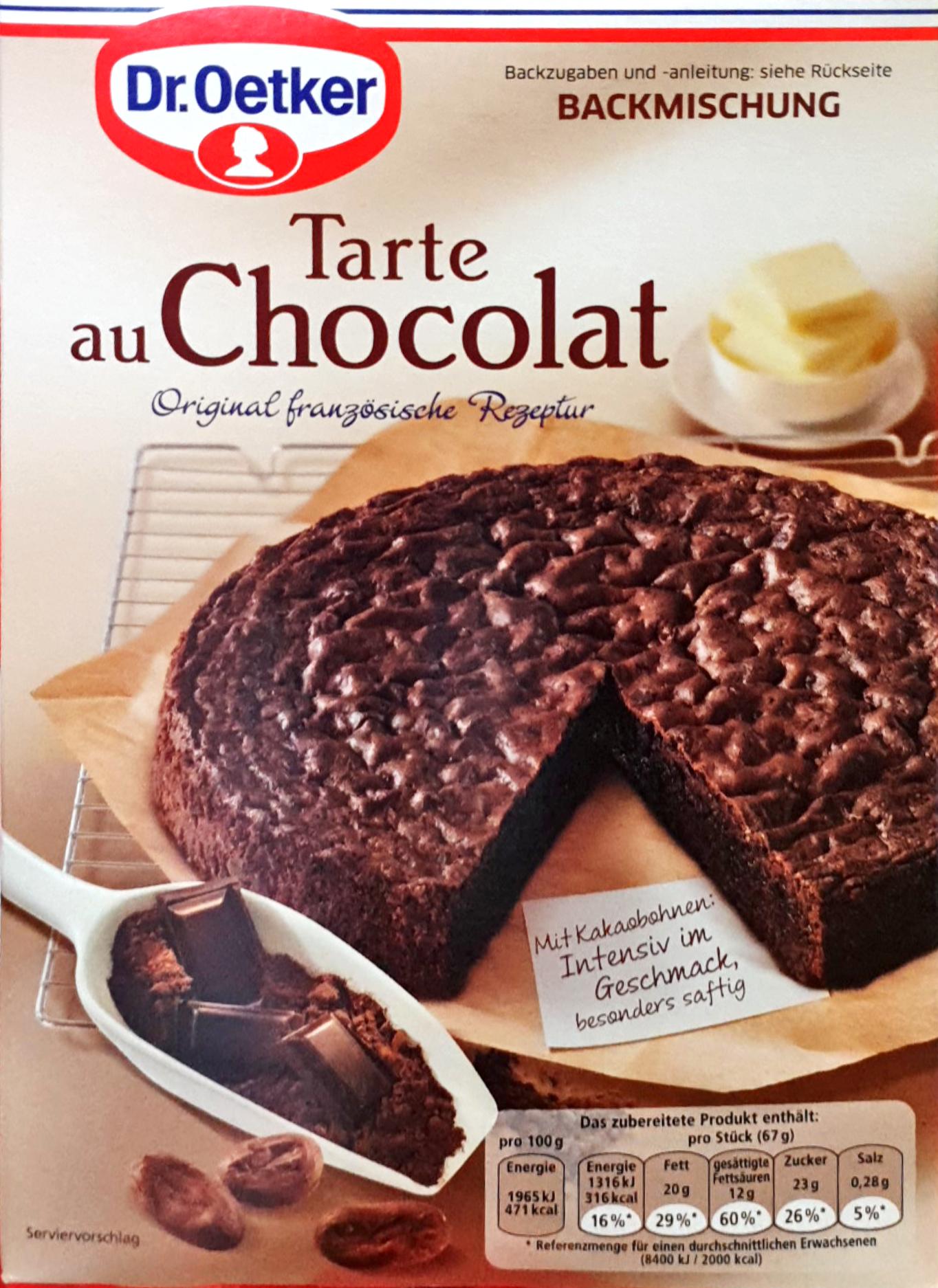 Dr.Oetker Tarte au Chocolat 470g MHD:30.12.24