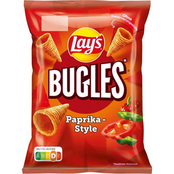 Lays Bugles Paprika Style 75g MHD:12.1.25