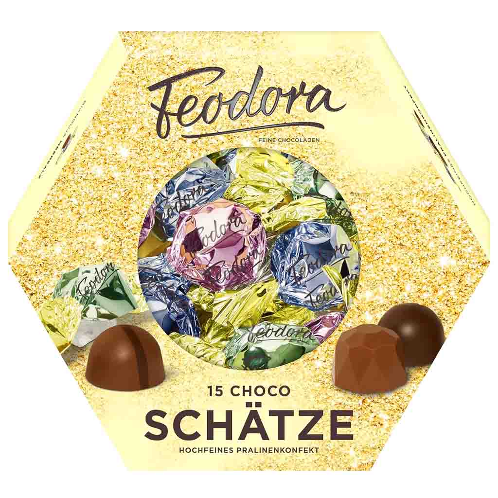Feodora Schoko Schätze 165g MHD:31.5.25