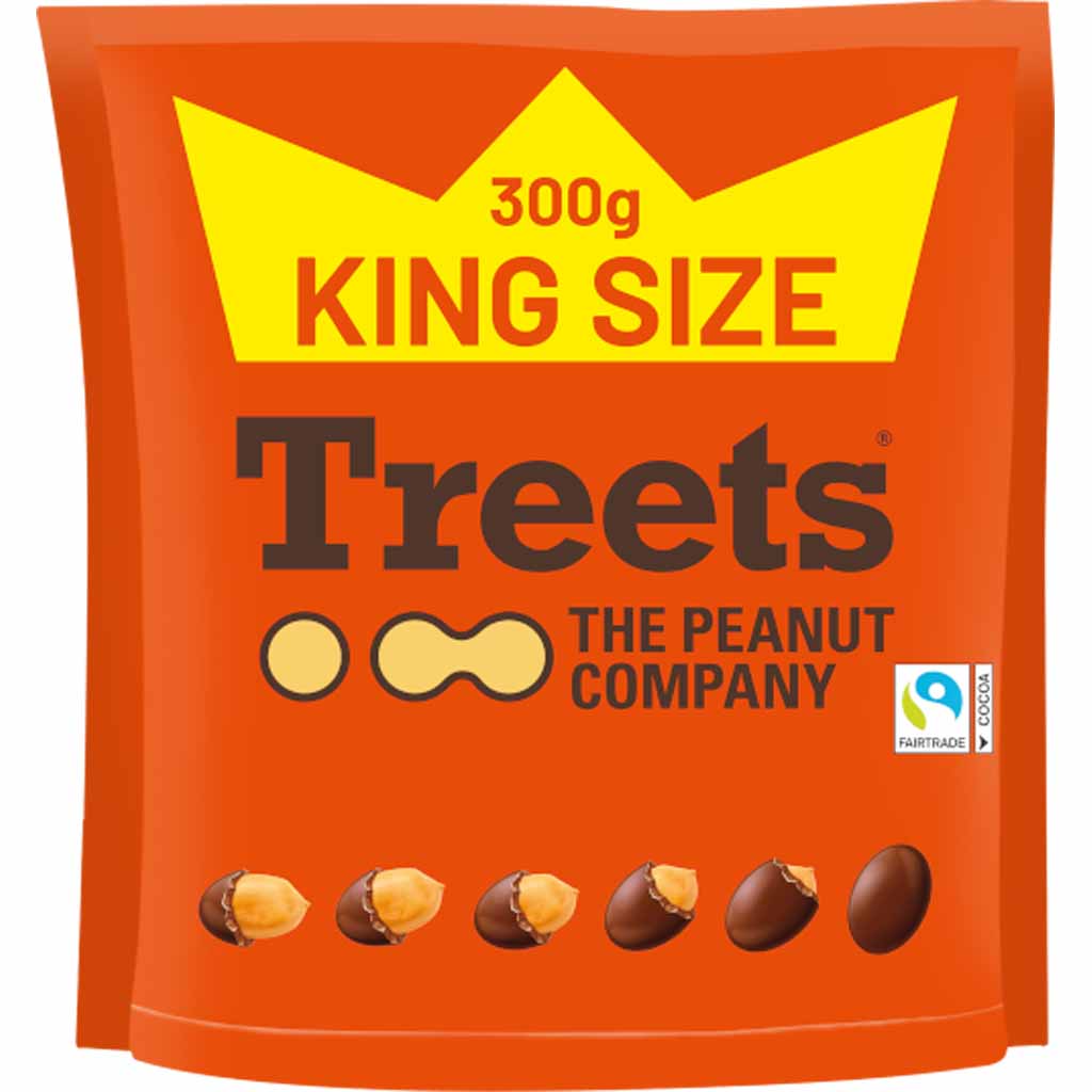 Treets - The Peanut Company Peanuts 300g MHD:26.10.24