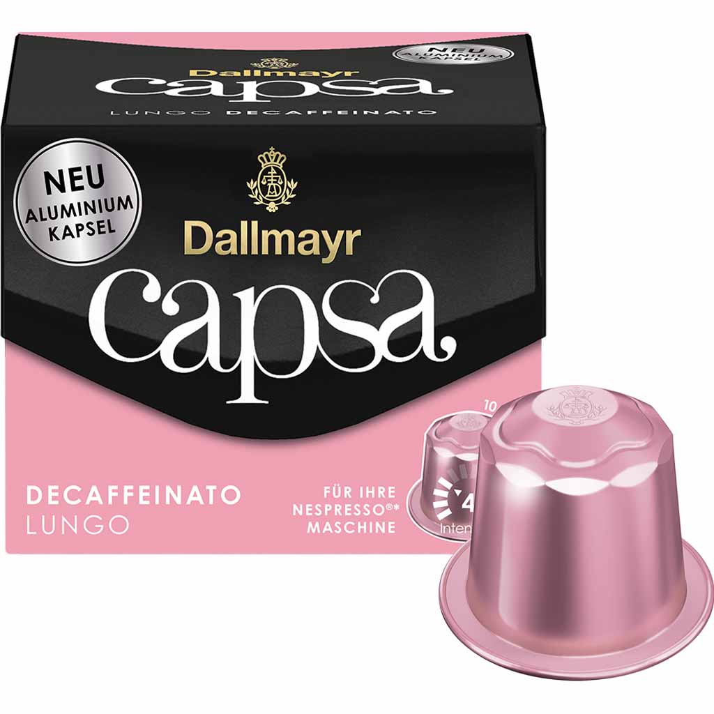 Dallmayr capsa Lungo Decaffeinato 56g MHD:30.10.25