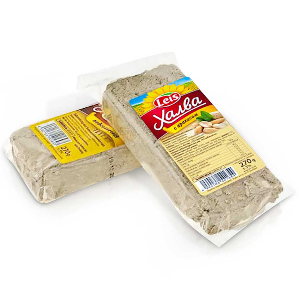 Halva Vanille mit Erdnüssen 270g