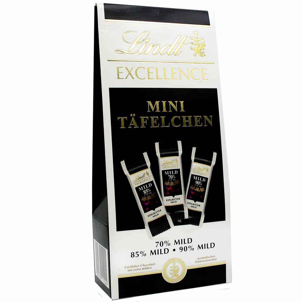 Lindt Excellence Mini Täfelchen Edelbitter 125g MHD:30.8.22