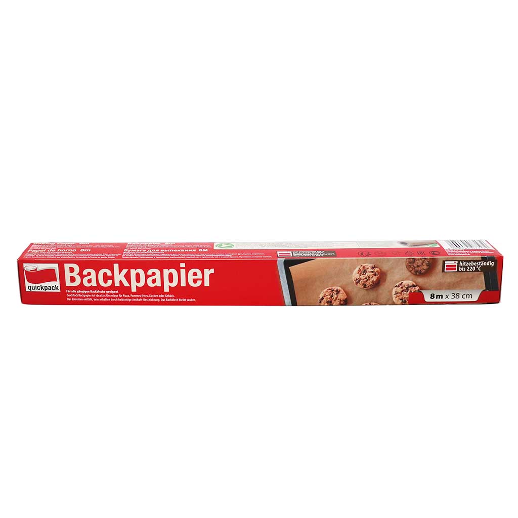 Quickpack Backpapier 8 Meter x 38cm  braun