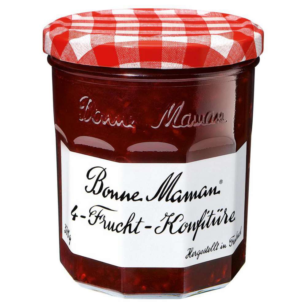 Bonne Maman 4-Frucht Konfitüre, 370g MHD:28.6.26