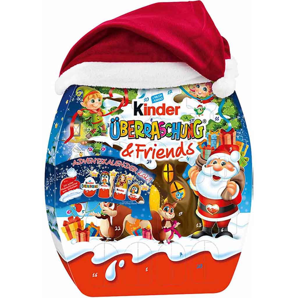 kinder Überraschung & Friends Adventskalender 431g MHD:20.4.22