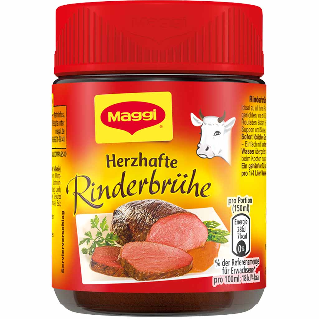 Maggi Granules Herzhafte Rinderbrühe für 6L 126g MHD:28.6.25