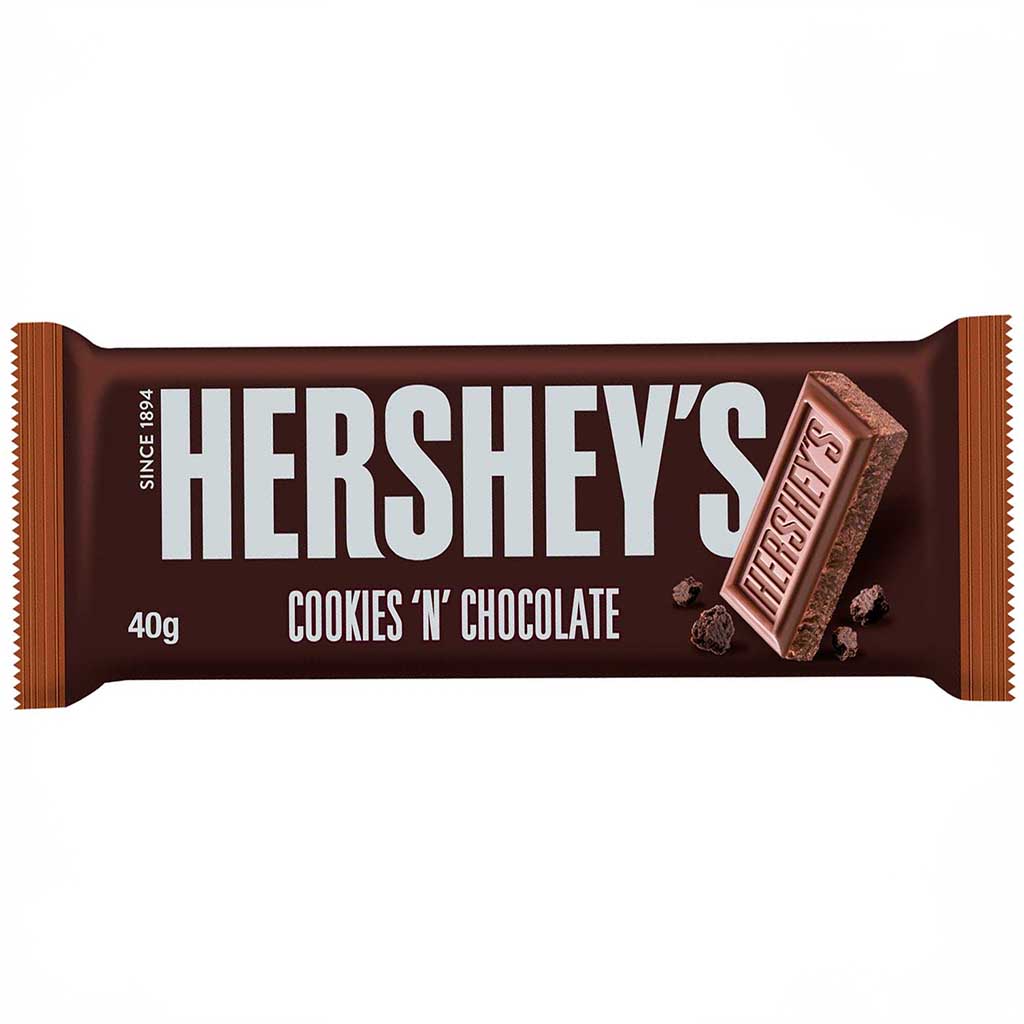Hersheys Cookies n Chocolate Schokoriegel 40g