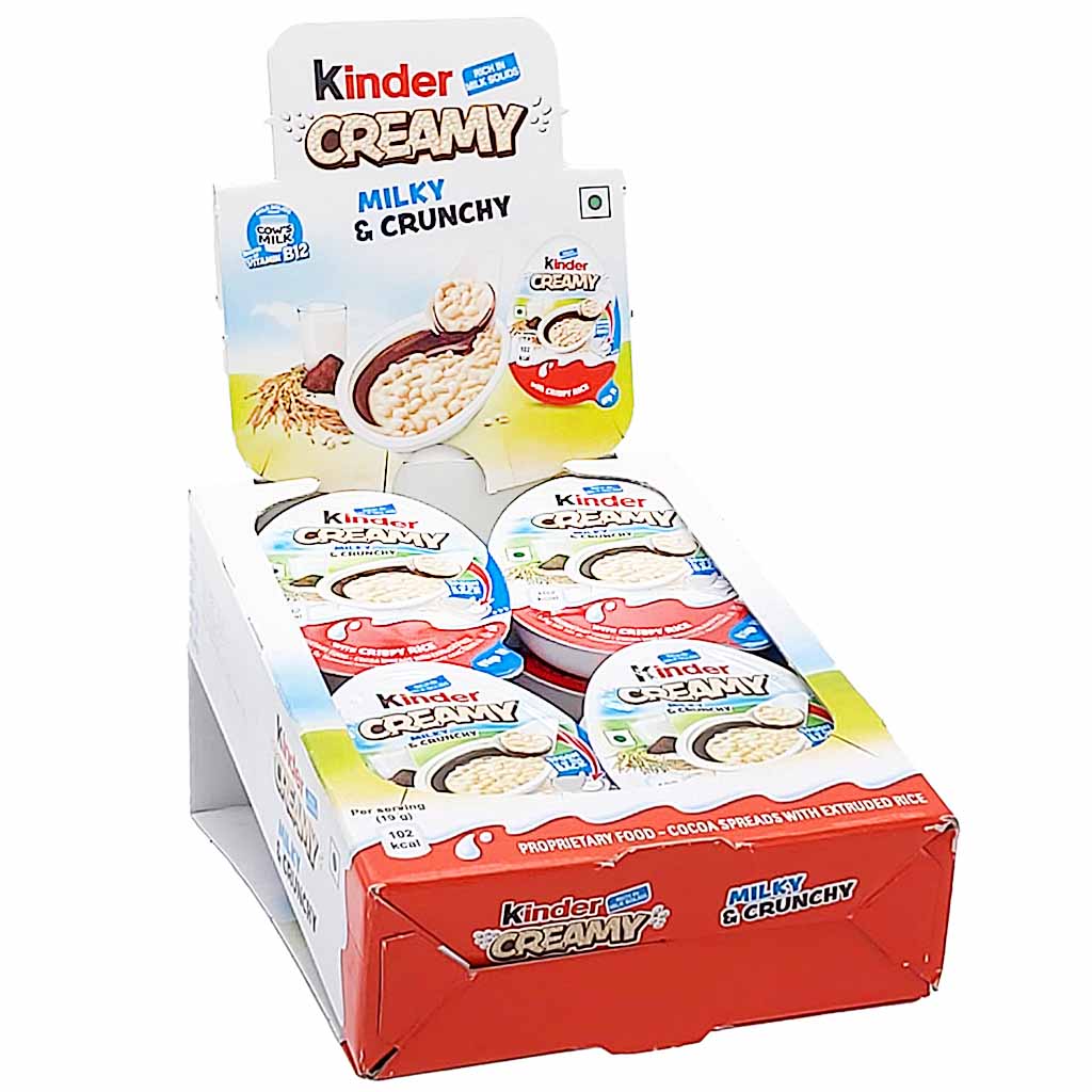Kinder Creamy Milky & Crunchy 12x19g=228g 