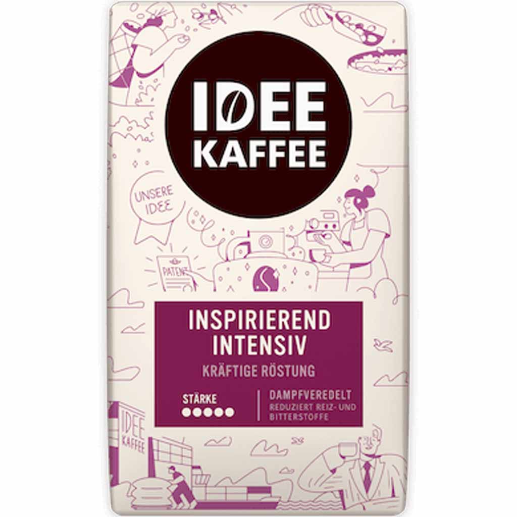 Idee Kaffee Filterkaffee Inspirierend Intensiv 500g MHD:30.7.25