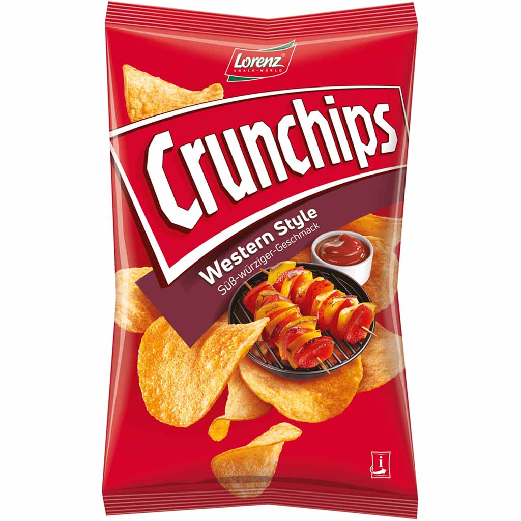 Lorenz Crunchips Western Style 175g