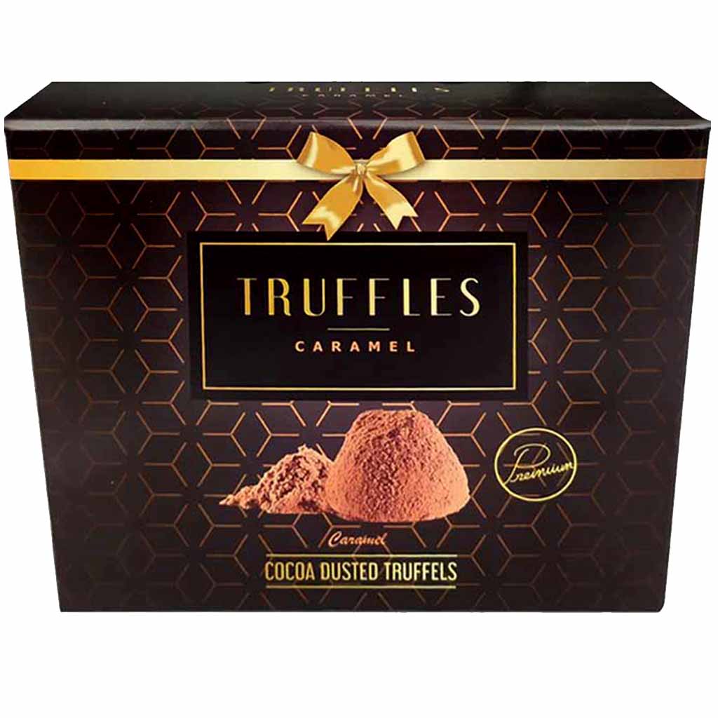 Belgian Truffles Nature Cacao Caramel 150g MHD:30.10.24