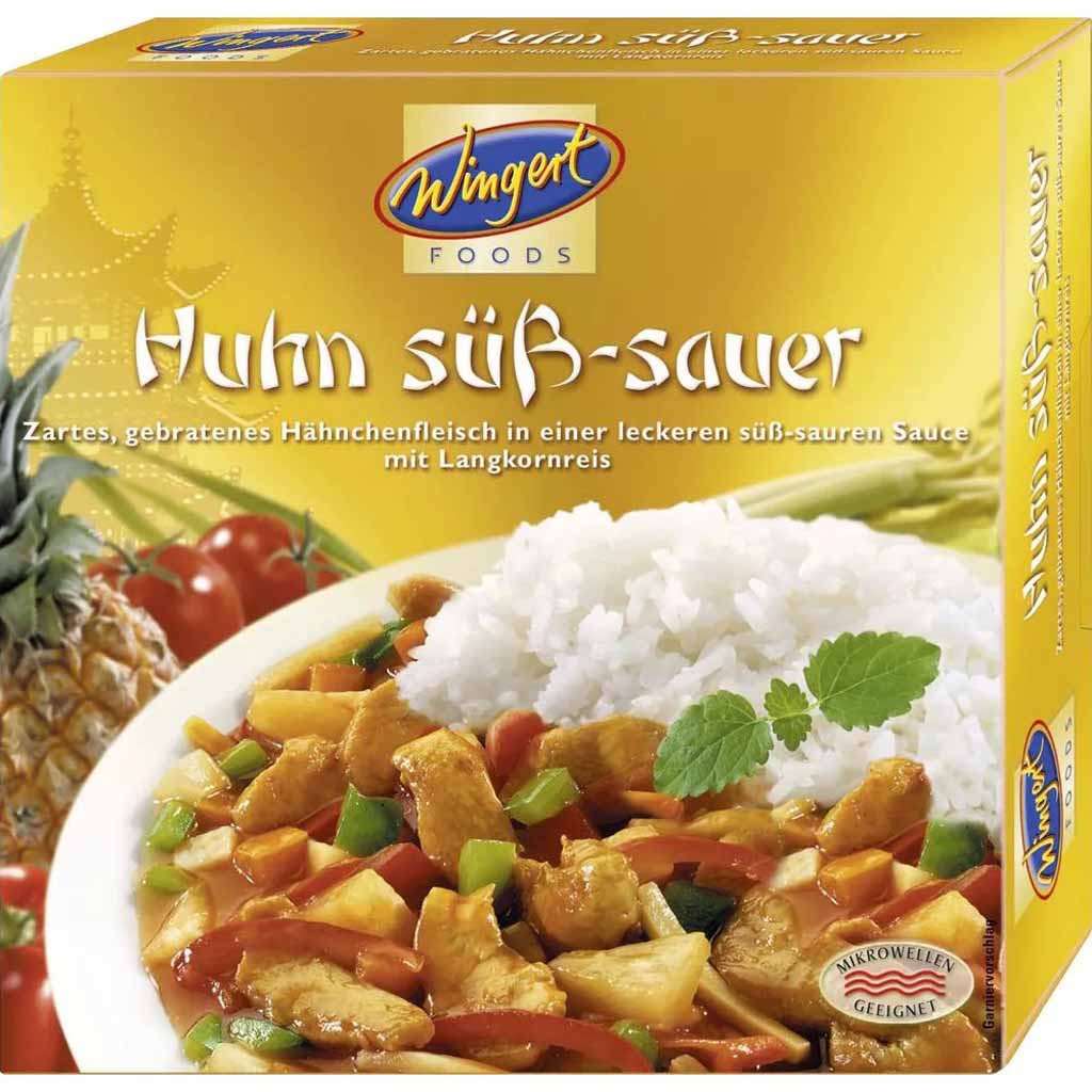 Wingert Fertiggericht Huhn Süß Sauer 375g
