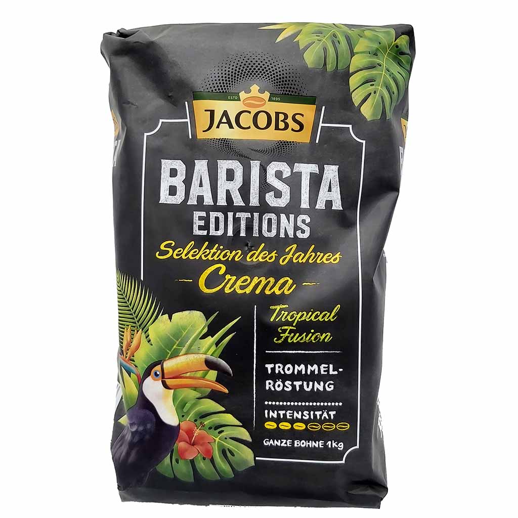 Jacobs Barista Edition Tropical Fusion  ganze Kaffeebohnen 1000g
