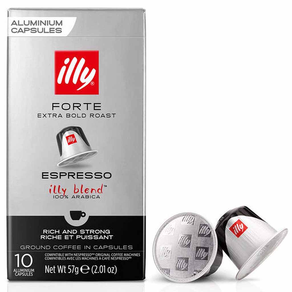 illy Kaffeekapsel Espresso Forte Extra Bold Roast 10er 57g MHD:20.12.24