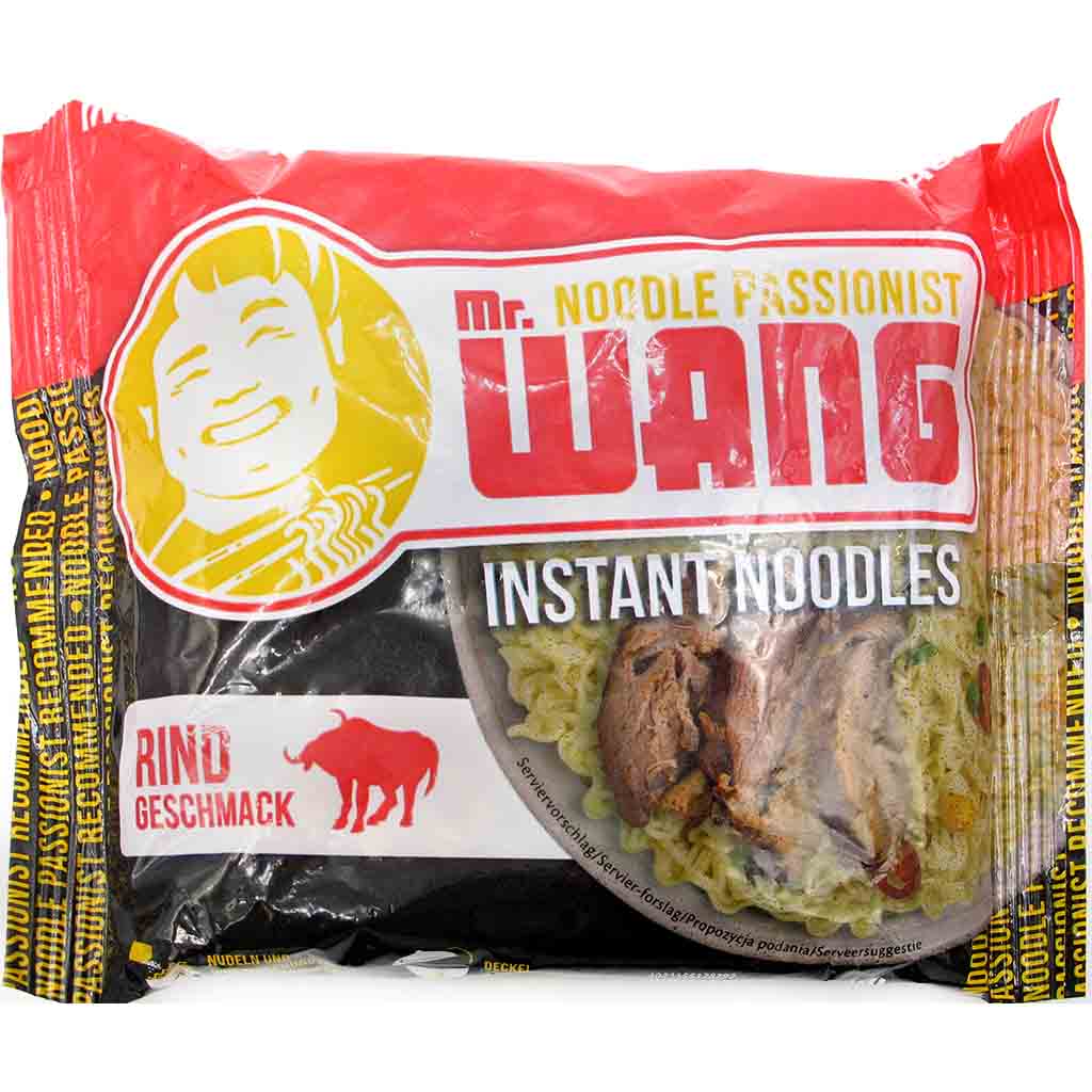 Mr.Wang Instant Nudeln Rind 40x65g=2600g MHD:26.6.24