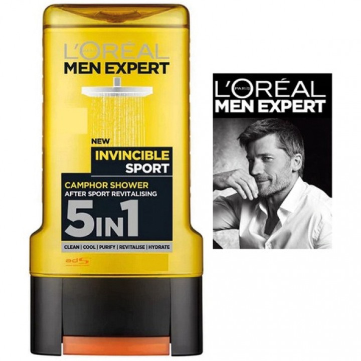 L'Oreal Men Expert Dusch 250ml Invincible Sport
