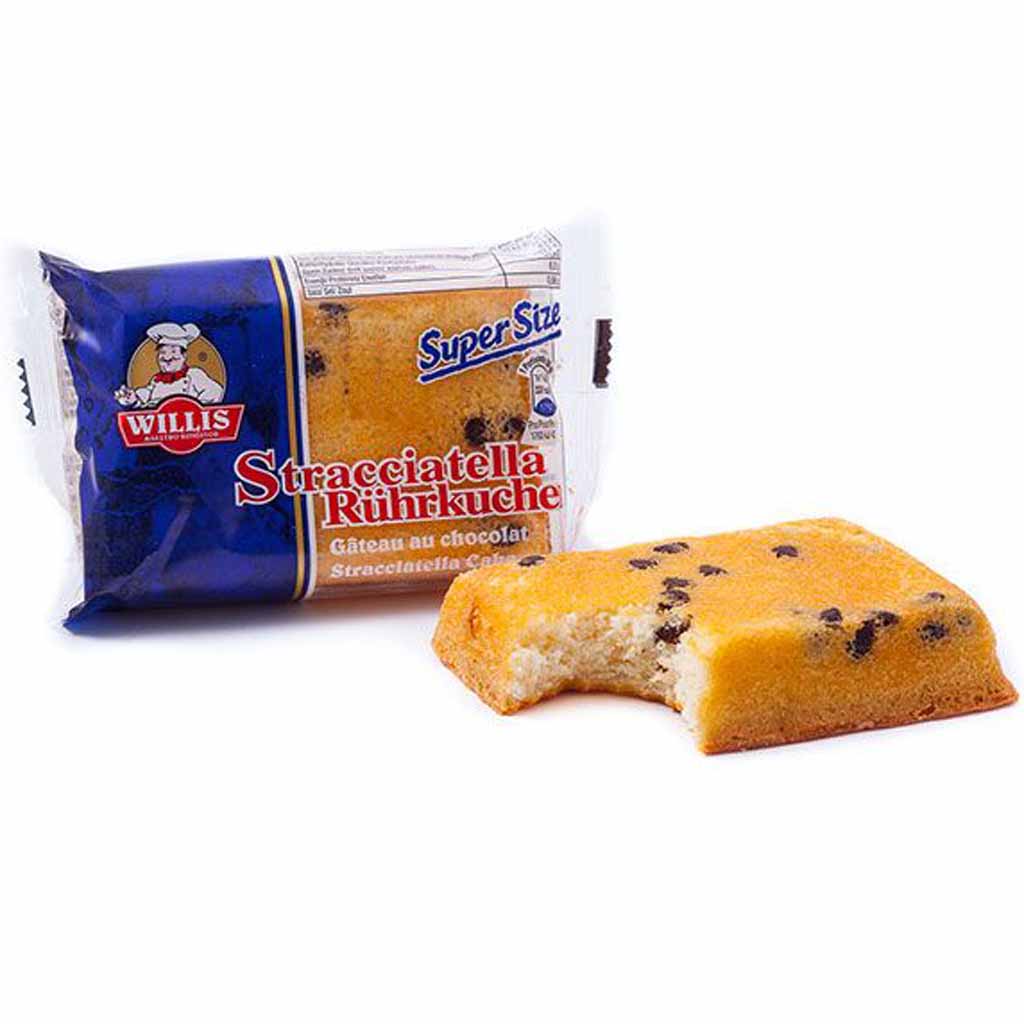 30x Willis Rührkuchen Stracciatella á 80g=2,4kg MHD:14.10.24