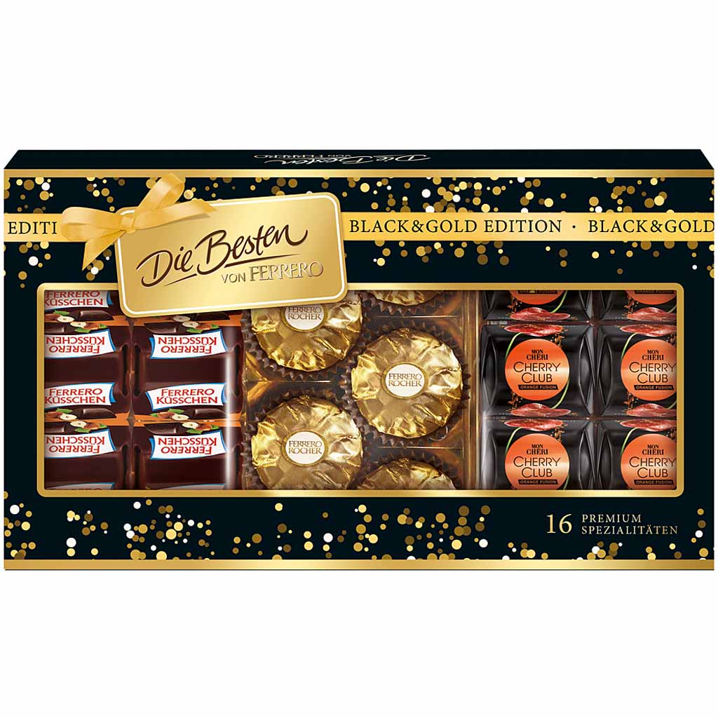 Die Besten von Ferrero Black&Gold Edition 16er 166g MHD:18.3.22