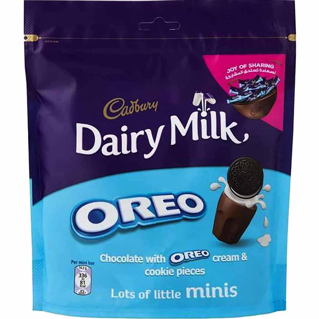 Cadbury Dairy Milk Oreo minis 116g MHD:16.6.22