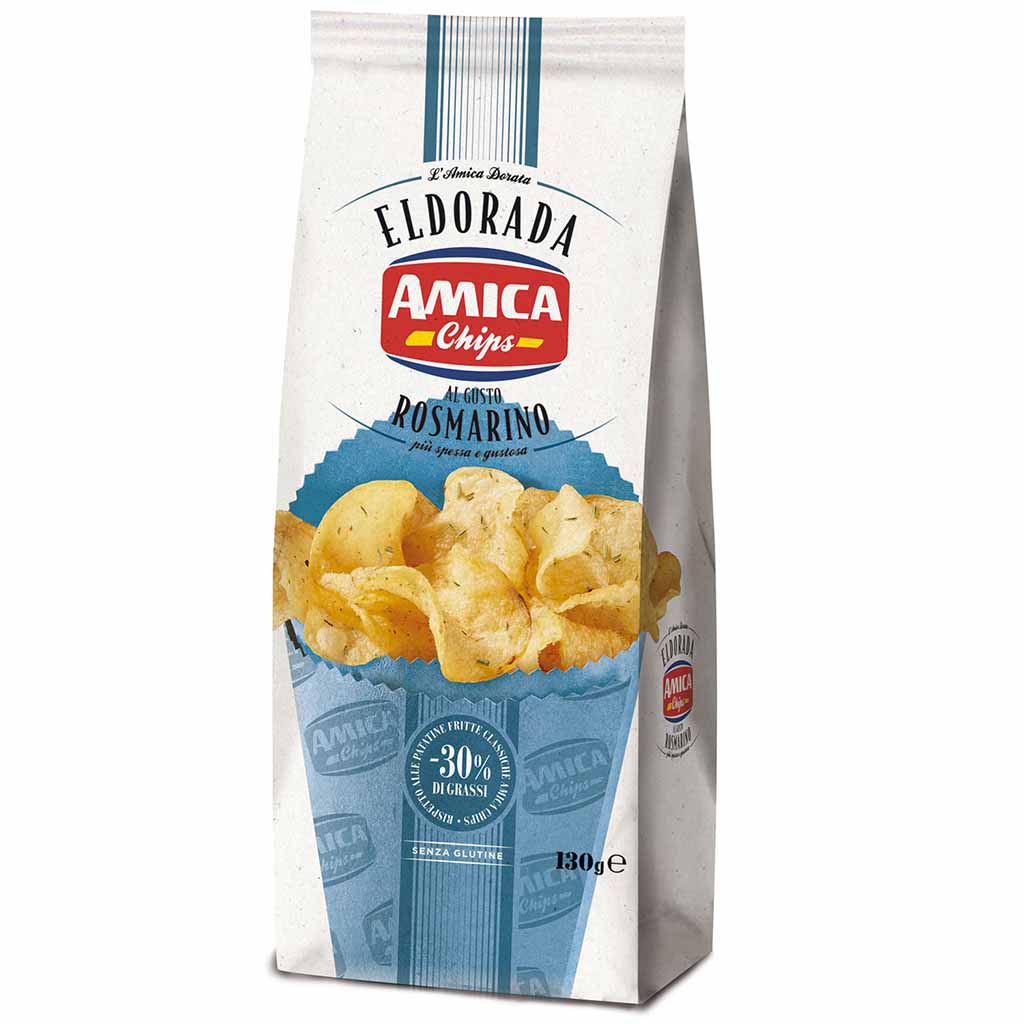 Amica Chips Eldorada Rosmarino 130g MHD:15.12.24