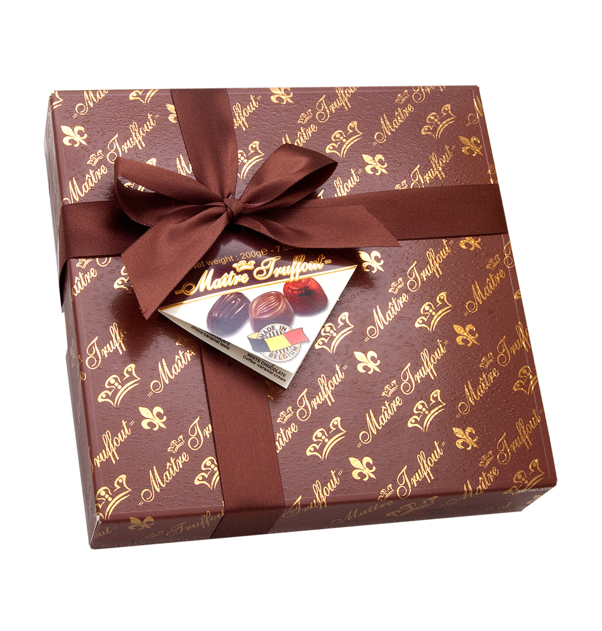 Maitre Truffout Belgische Pralinenmischung dunkel 200g