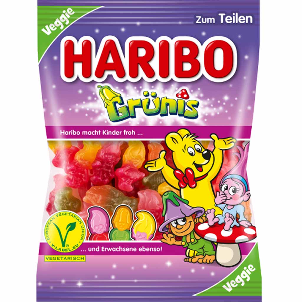 Haribo Grünis 200g MHD:30.8.23