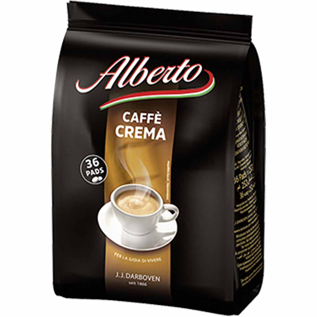 Alberto Caffe Crema Kaffeepads 36er 252g MHD:30.9.25