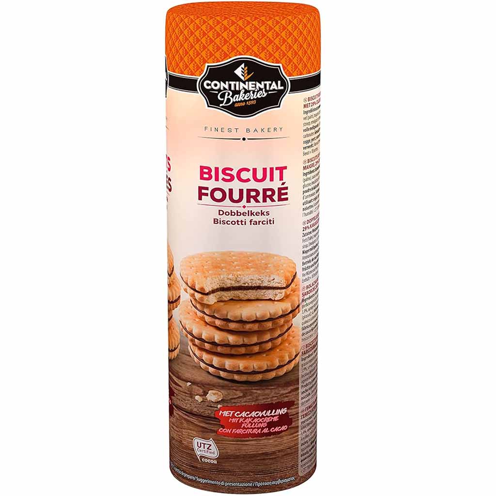 Continental Bakeries Doppelkeks Kakao 250g MHD:5.7.25