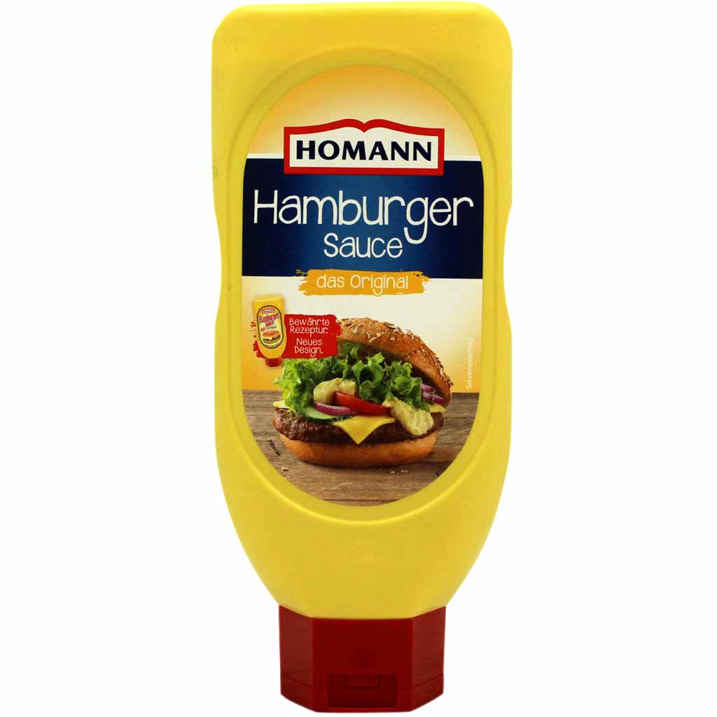 Homann Hamburger Sauce 450ml MHD:14.8.20