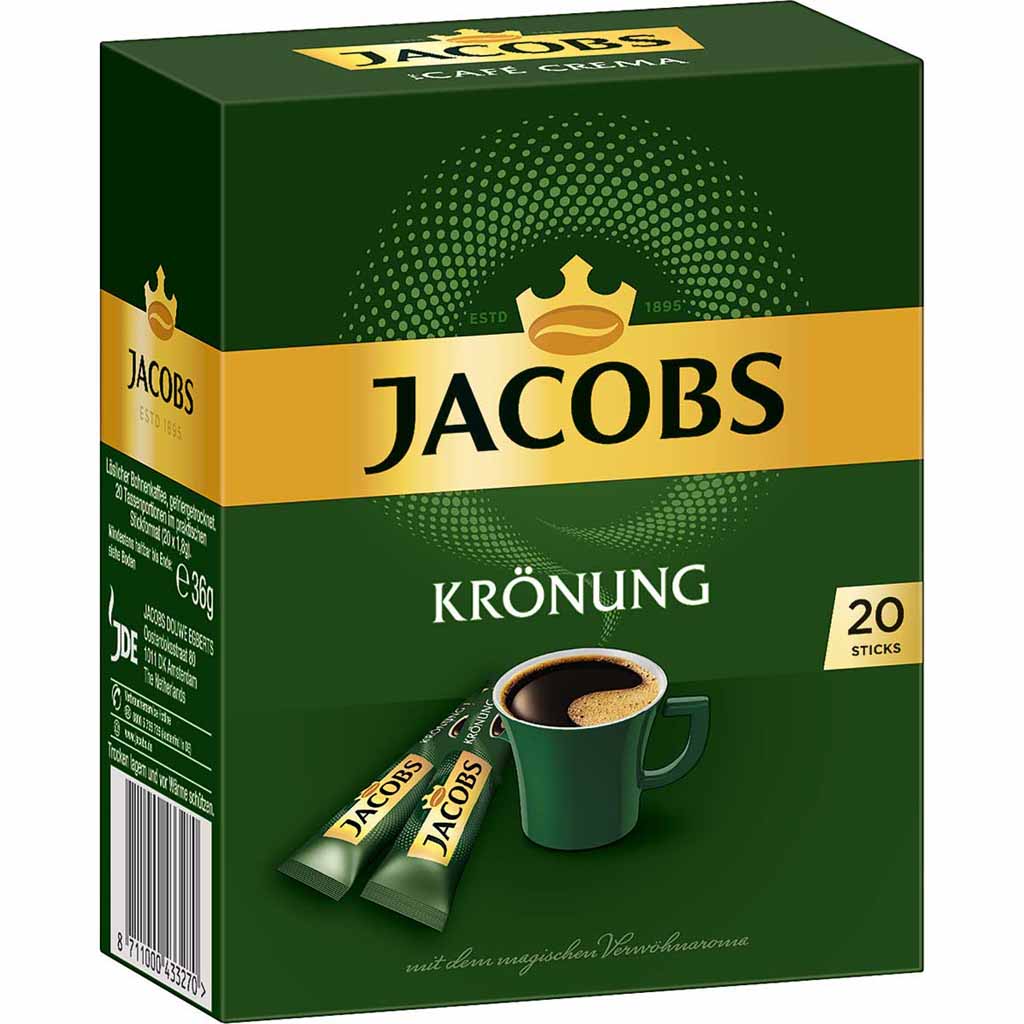 Jacobs Sticks Krönung 20er 36g MHD:28.2.26