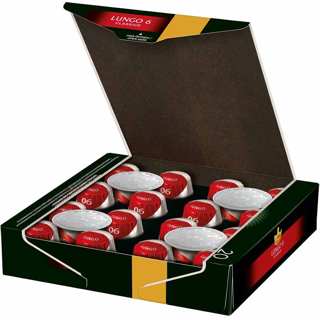 Jacobs_kaffeekapseln_Lungo_6_Classico_20er_104g_front2_96dpi Jacobs Kaffeekapseln Lungo 6 Classico 22er 114g