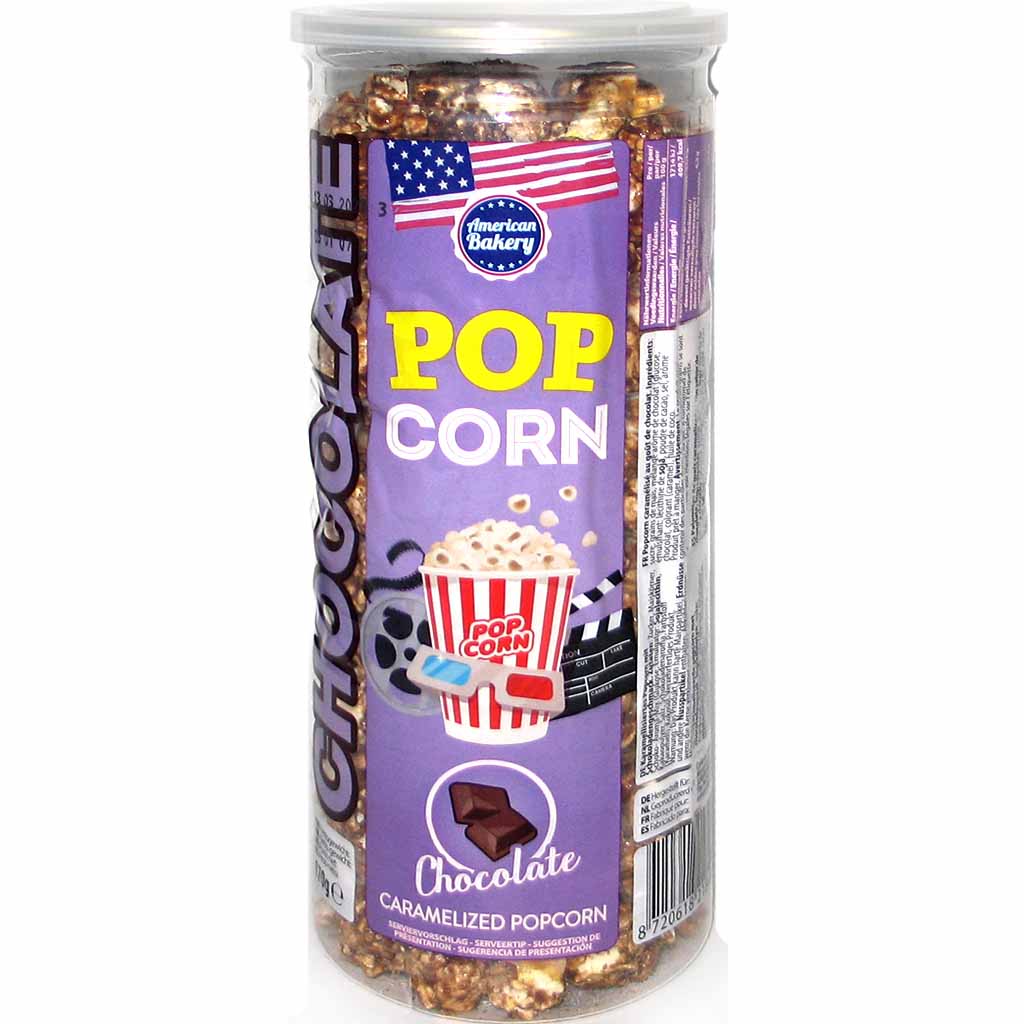 American Bakery Popcorn Chocolate 170g MHD:27.4.25