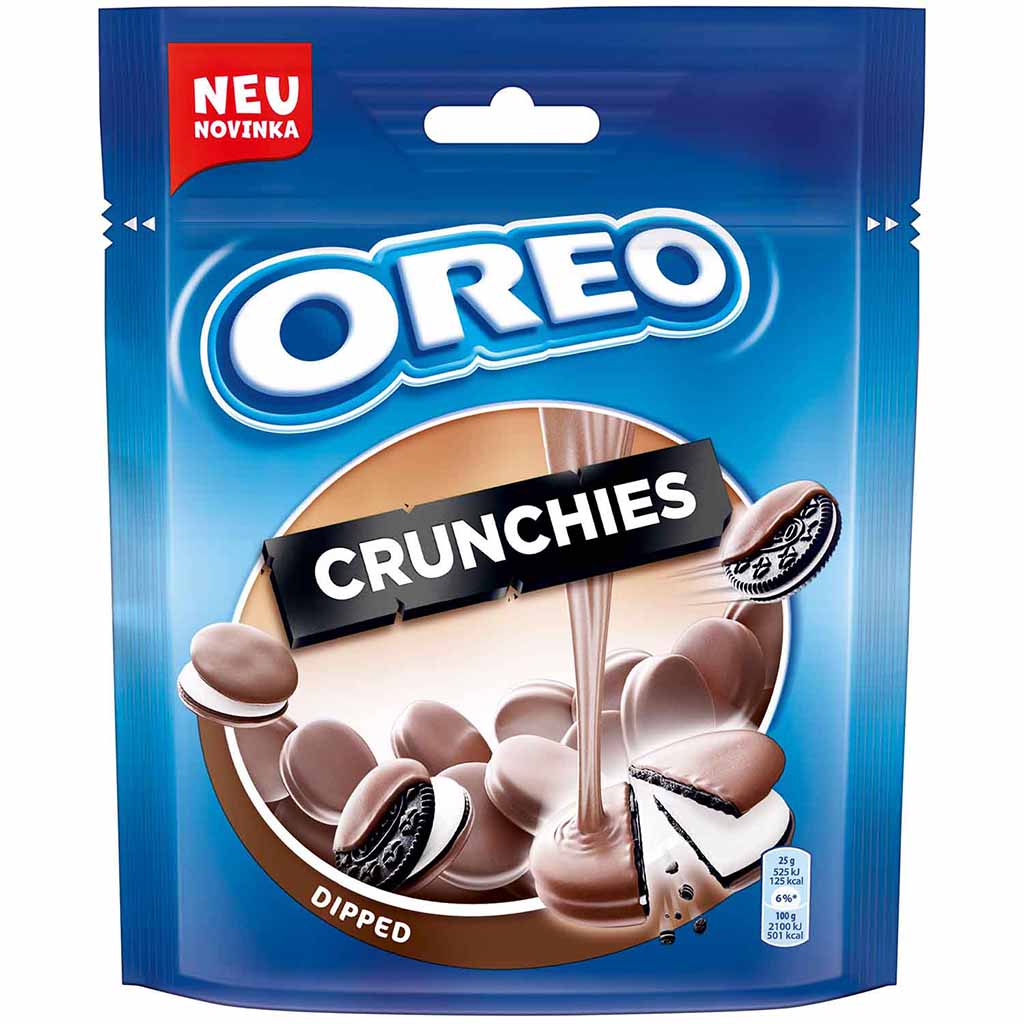 Oreo Crunchies Dipped 110g MHD:30.8.24