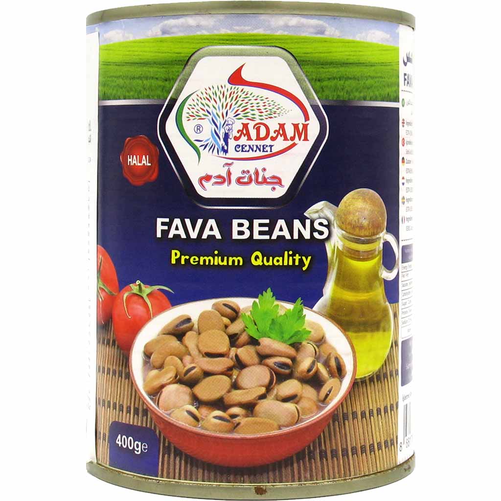 Adam Cennet Fava Beans 400g MHD:28.3.22