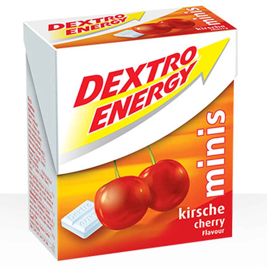 12x Dextro Energy Minis Kirsche á 50g=600g MHD:30.7.25