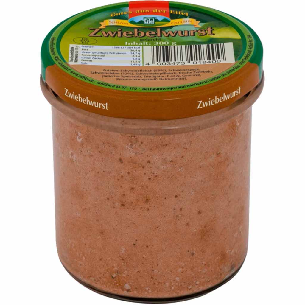Gutes aus der Eifel Zwiebelwurst gekocht 300g MHD:26.3.27