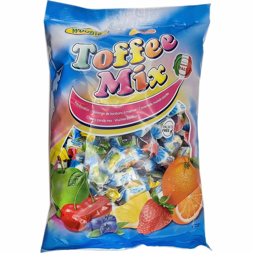 Woogie Kaubonbons Toffee Mix 1000g EAN 9002859056741