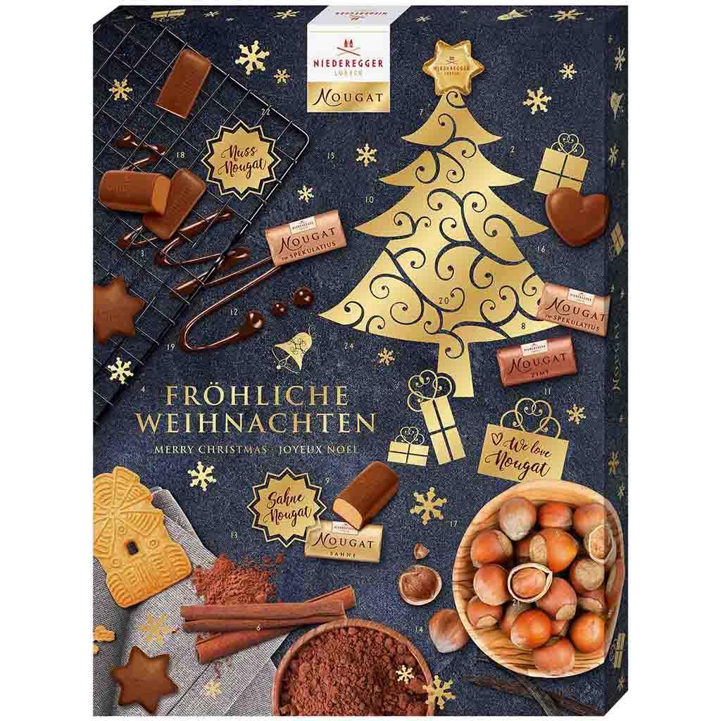 Niederegger Adventskalender Nougat 500g MHD:6.4.24