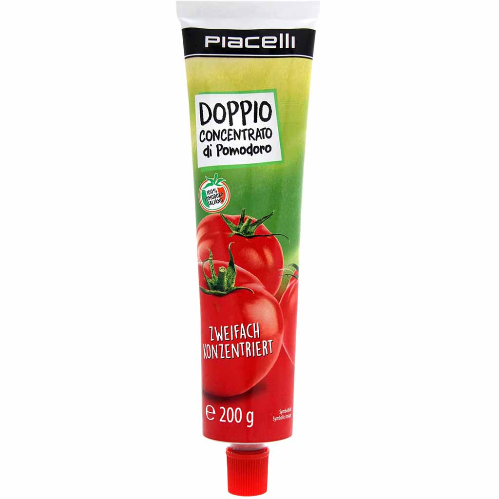 Piacelli Tomatenmark zweifach konzentriert 200g MHD:30.3.27