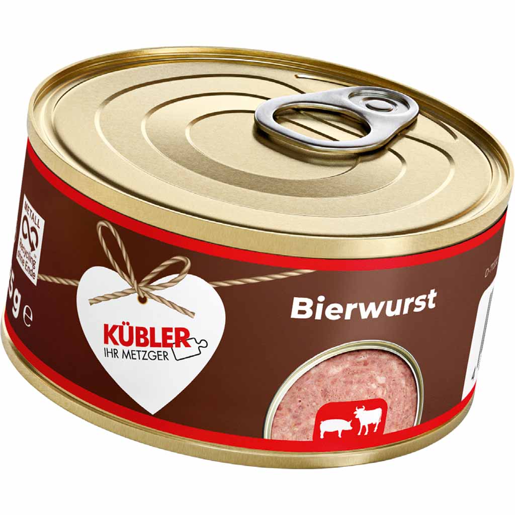 Küblers Bierwurst 125g