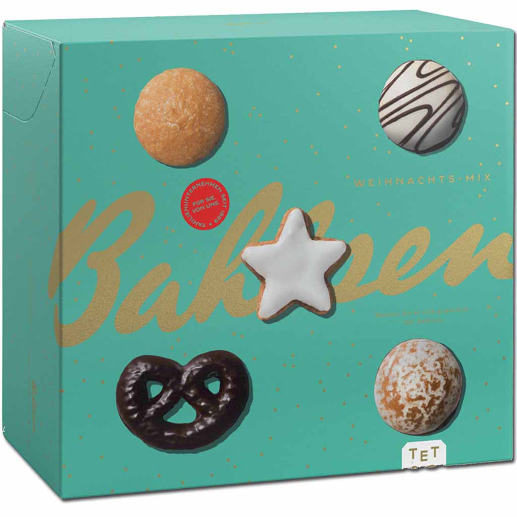 Bahlsen Weihnachts-Mix Gebäckmischung 1000g MHD:1.3.24