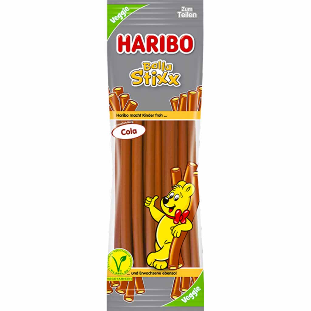 Haribo Balla Stixx Cola veggie 200g MHD:28.2.24
